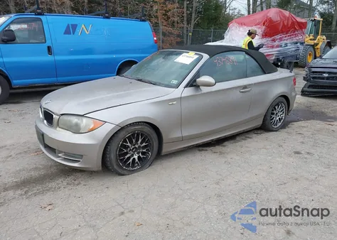 2008 BMW 128I z USA, uszkodzony, nr VIN WBAUL73558VE88420